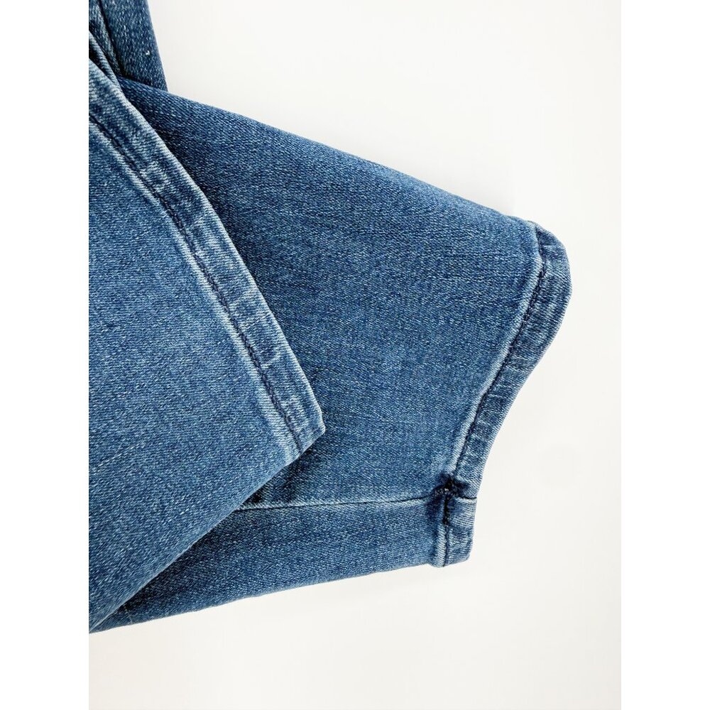 UNIVERSAL STANDARD Seine High Rise Straight Leg Jean 12 Anzio Blue - Picture 6 of 14